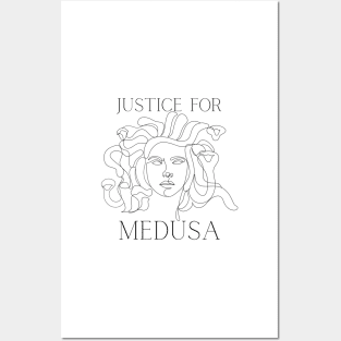 JUSTICE FOR MEDUSA Posters and Art